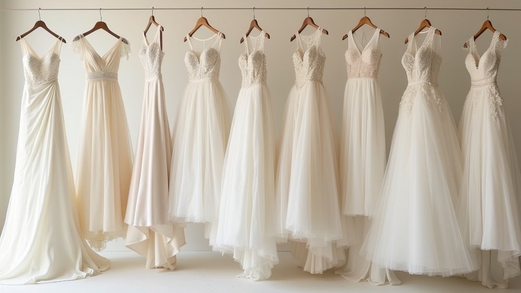 classic wedding dress variations