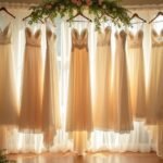 classic wedding gown selection