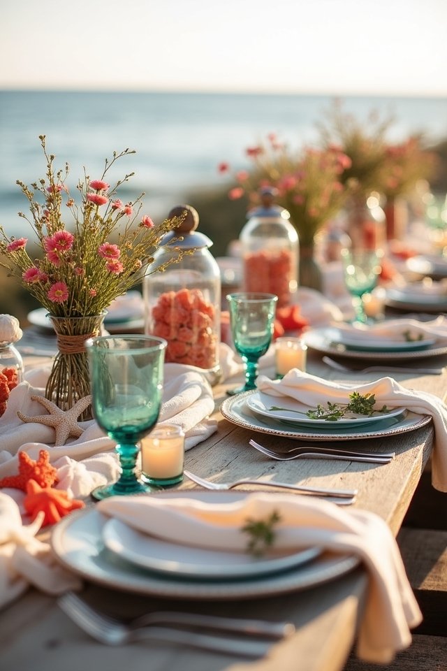 coastal wedding beach decor
