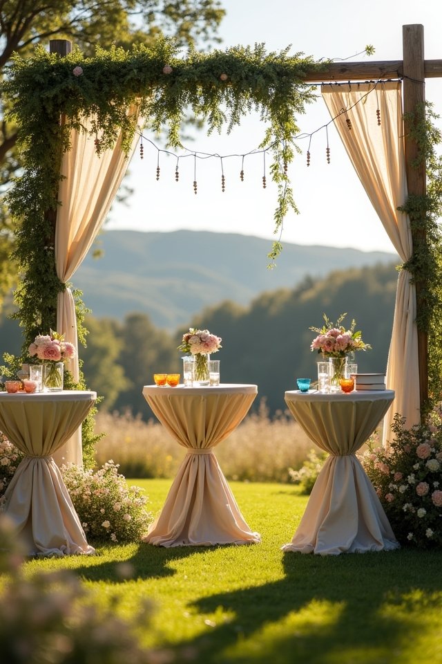 cocktail reception with mingling