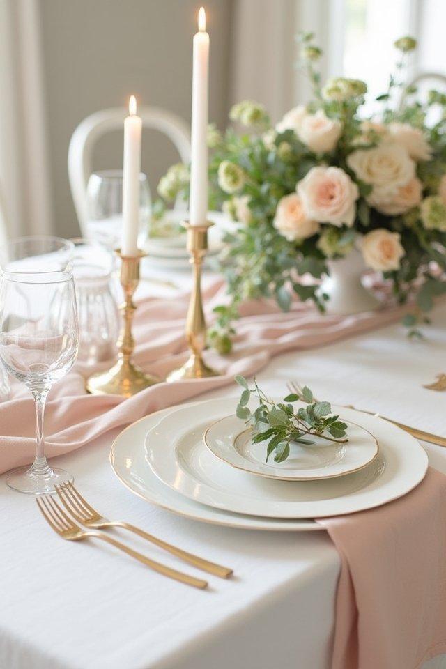 cohesive wedding color palettes