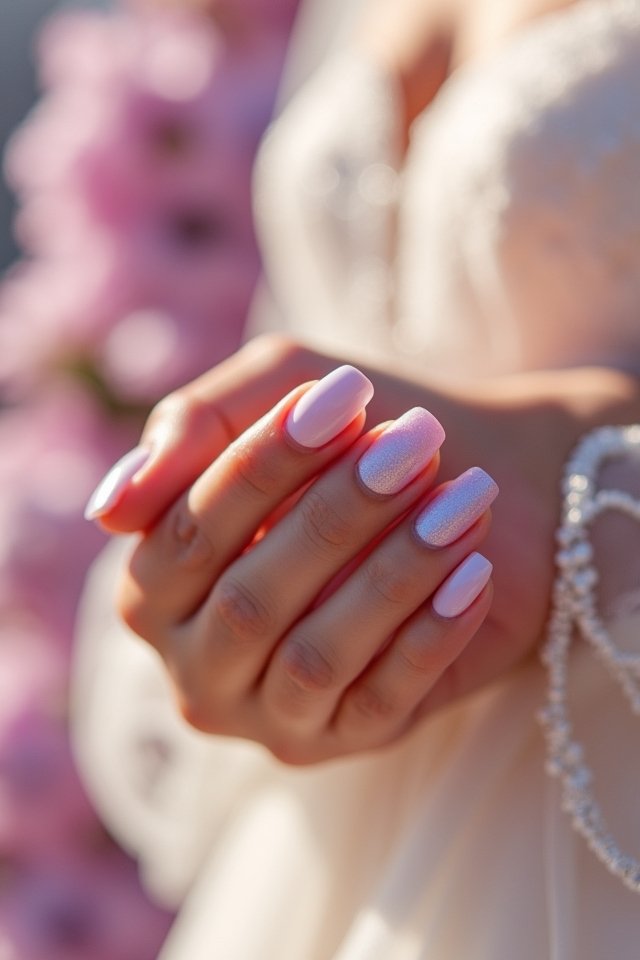 colorful pastel ombre nails