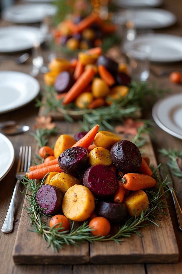 colorful roasted vegetable medley