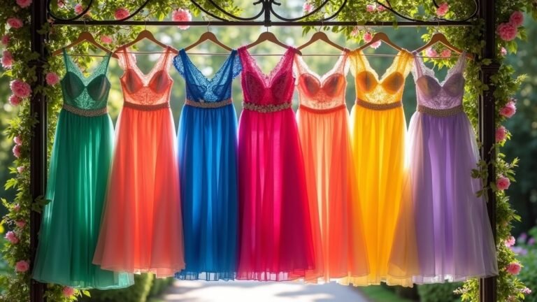 colorful wedding dress options