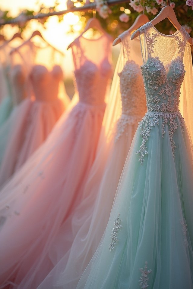 colorful wedding dress transformations