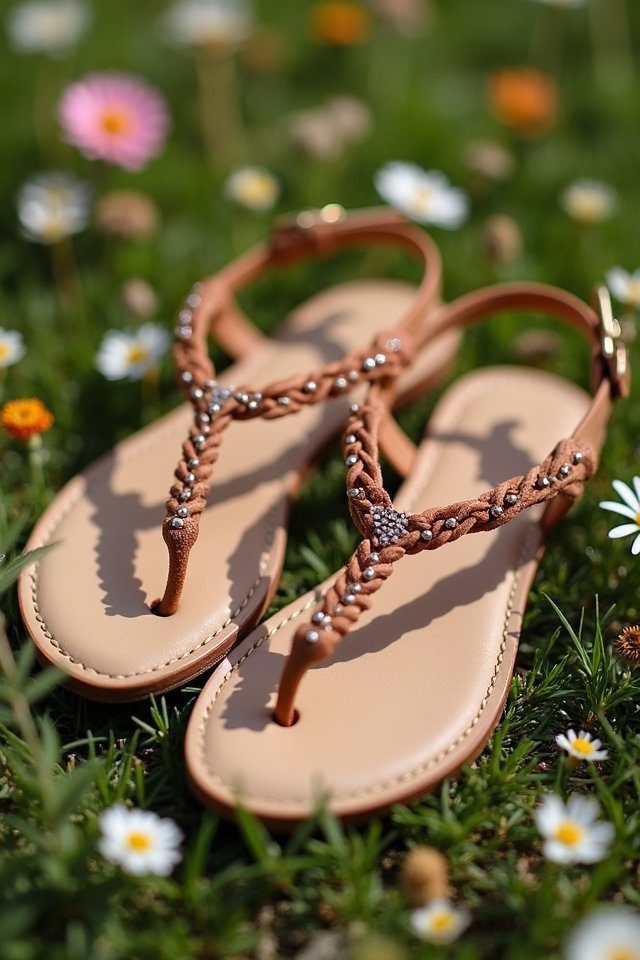 comfortable boho wedding sandals
