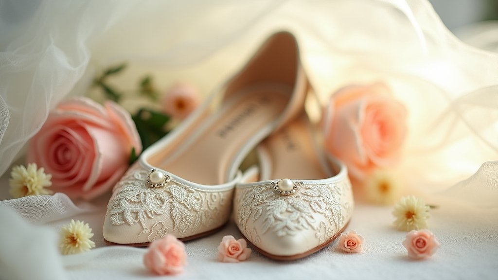 comfortable bridal wedding shoes