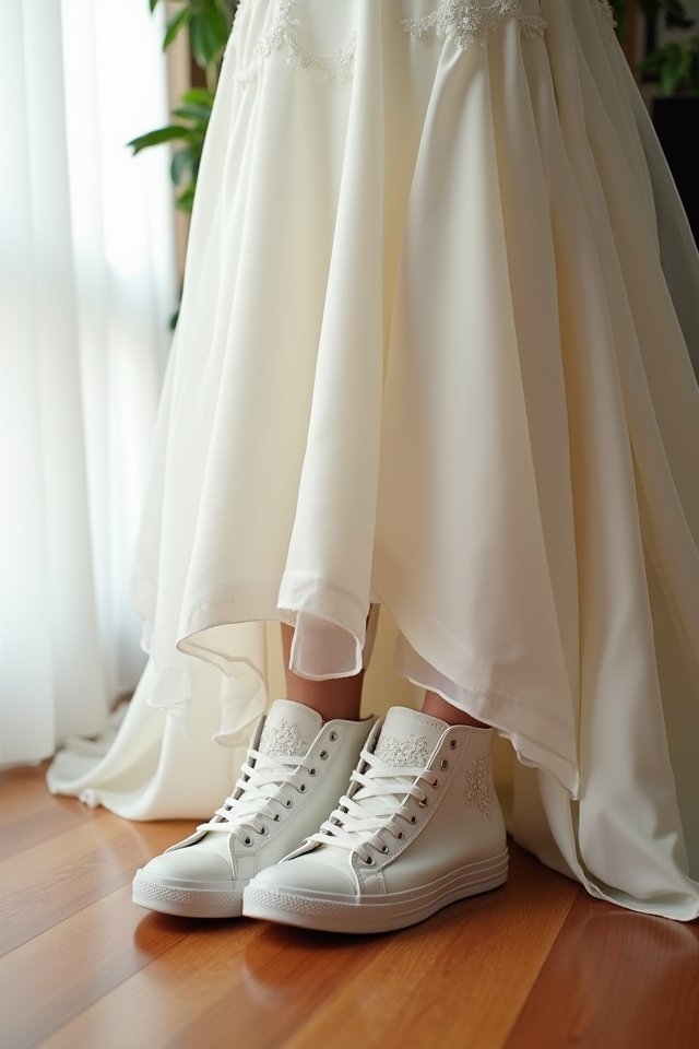 comfortable chic wedding sneakers