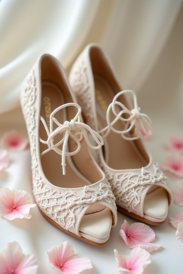 comfortable stylish lace up heels