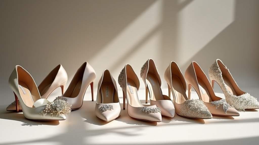 comfortable wedding heels options