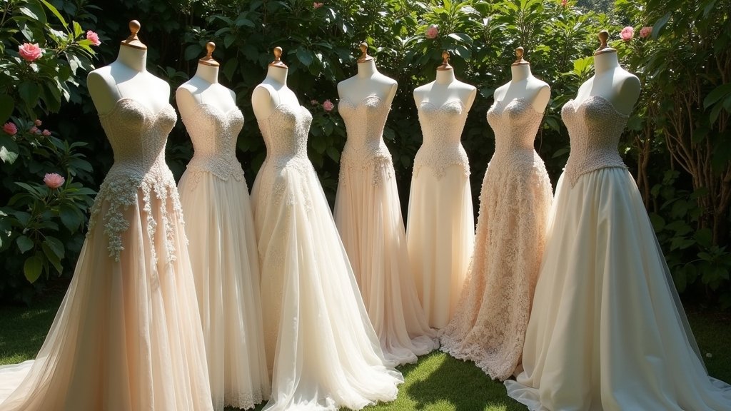 corseted wedding dress styles