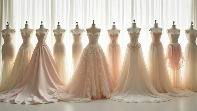 corseted wedding dress styles