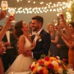couple s joyful reception moments