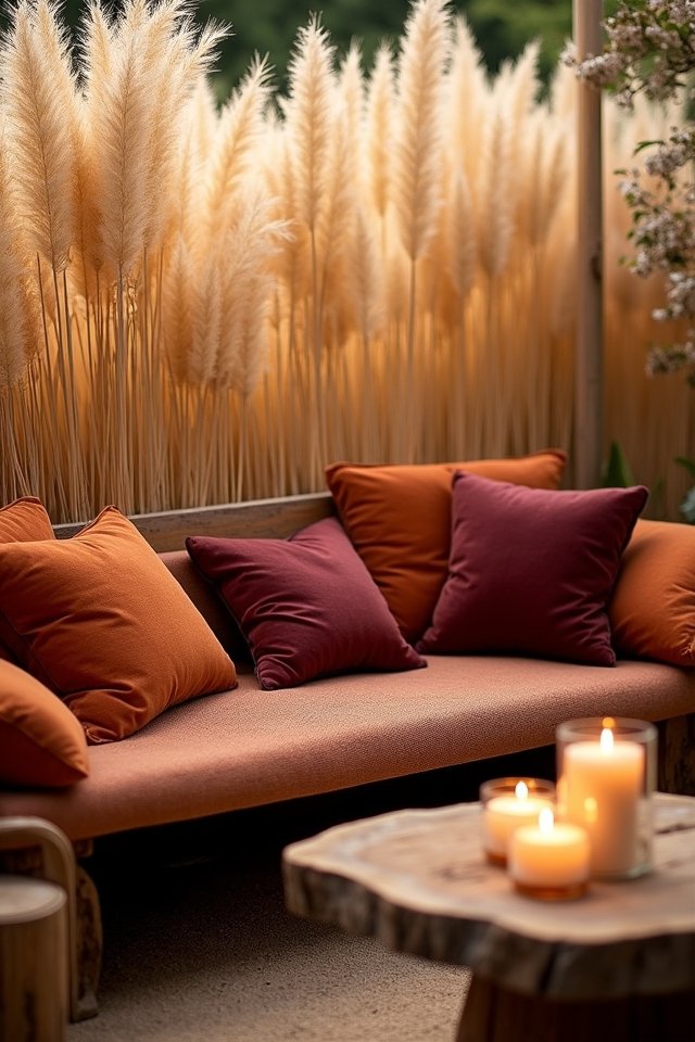 cozy autumn lounge retreat