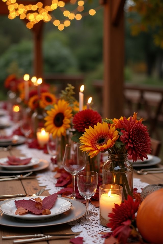 cozy autumn wedding colors