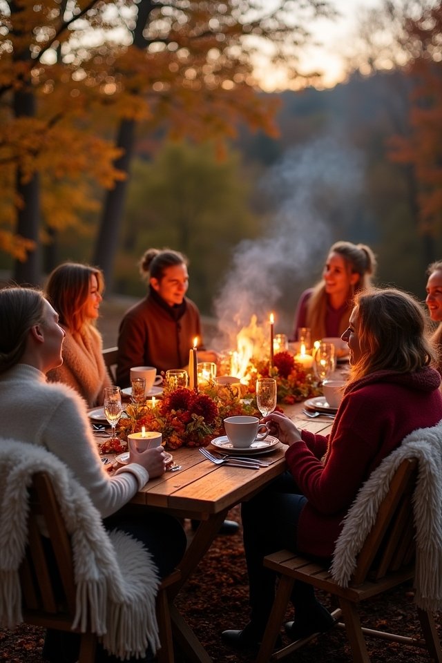 cozy fire pit gatherings