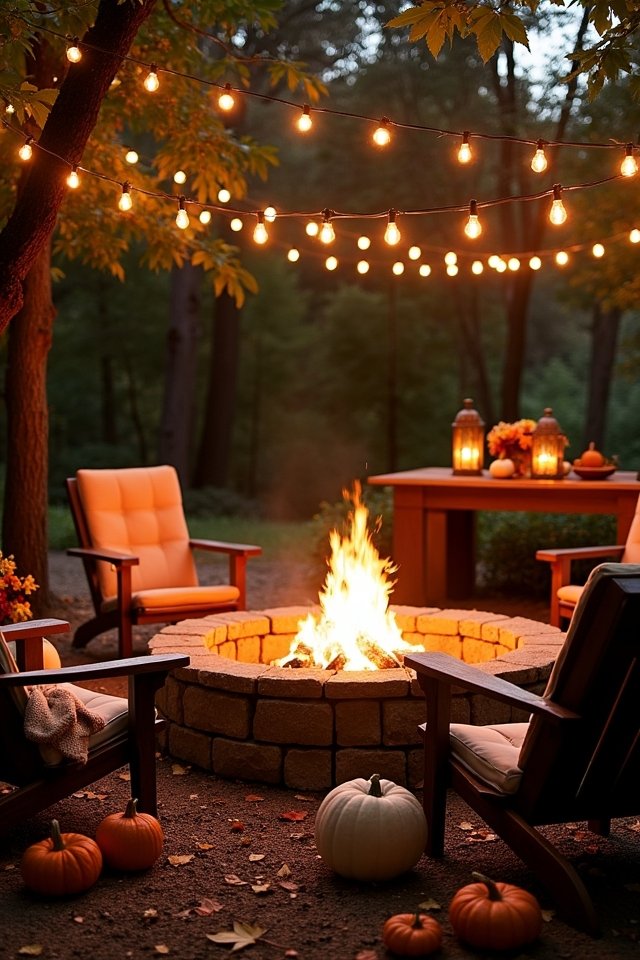 cozy fire pit gatherings