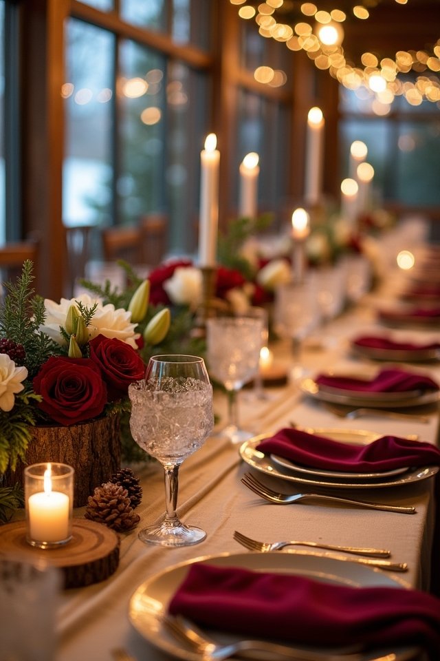 cozy jewel toned winter palette