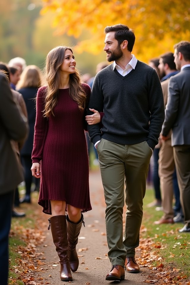 cozy knits for weddings