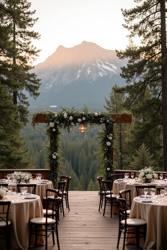 cozy mountain wedding escape