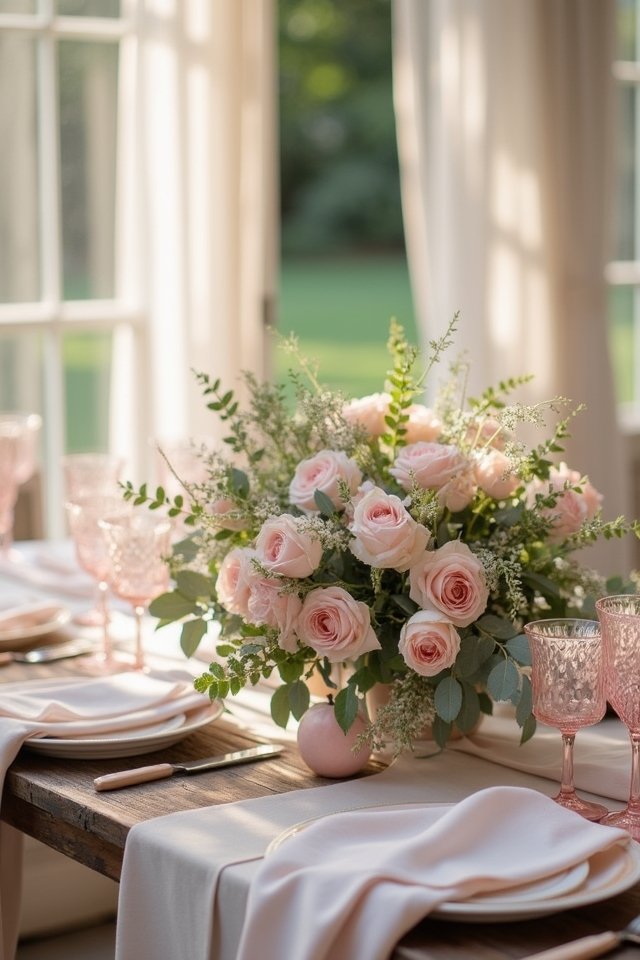 cozy romantic wedding colors