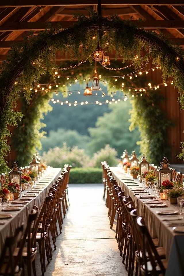 cozy rustic barn elegance