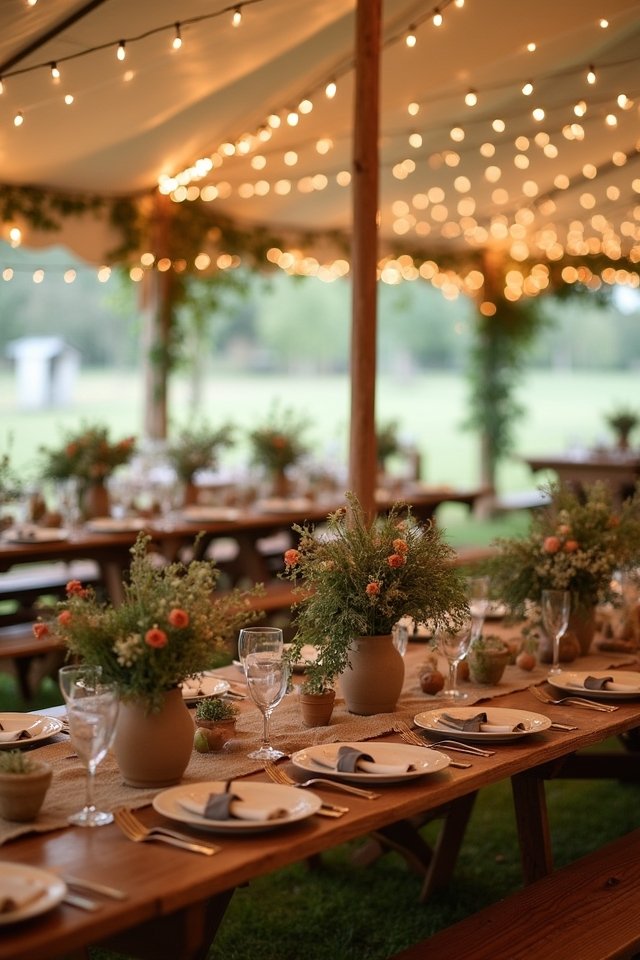 cozy rustic earth tones