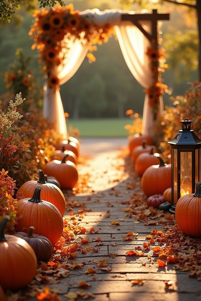 cozy rustic pumpkin decor