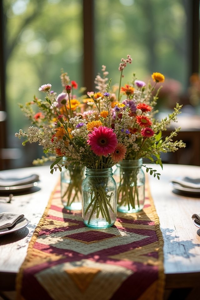 cozy rustic quilt runners