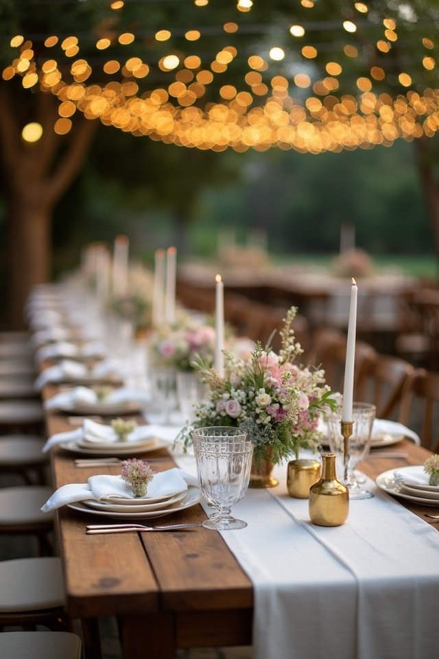 cozy rustic wedding elegance