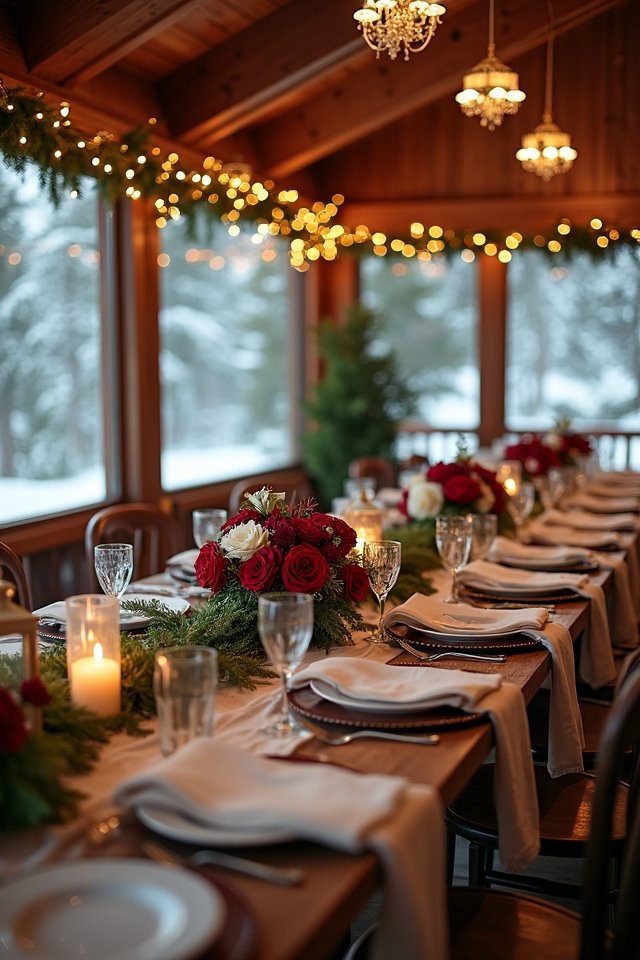 cozy rustic winter wedding