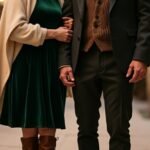 cozy wedding guest outfits