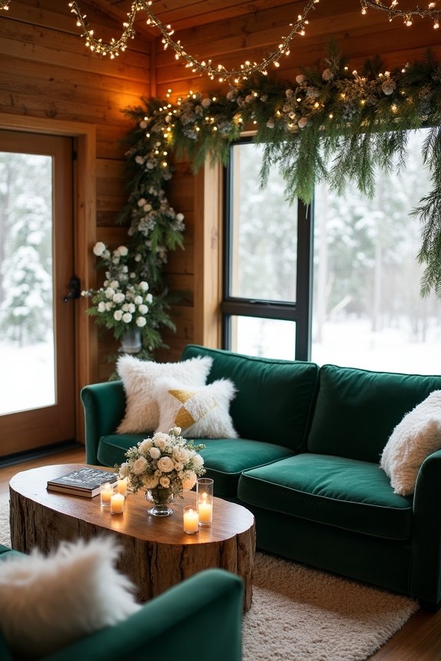 cozy winter guest lounge