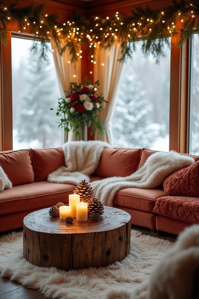 cozy winter lounge escape