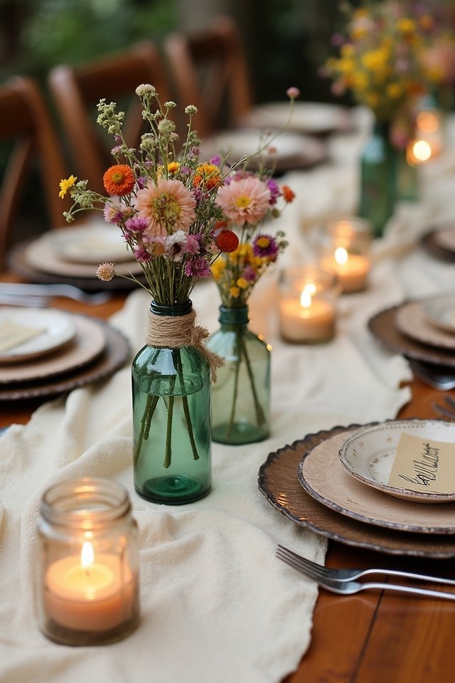 craft paper wedding decor