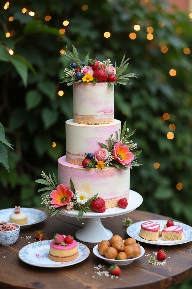 creative alternative wedding cakes