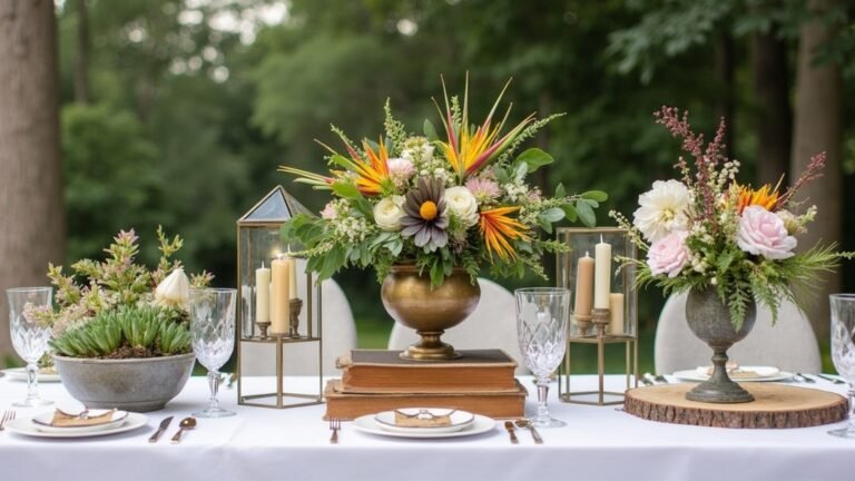 creative centerpiece wedding ideas