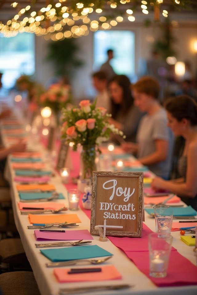 creative diy craft stations