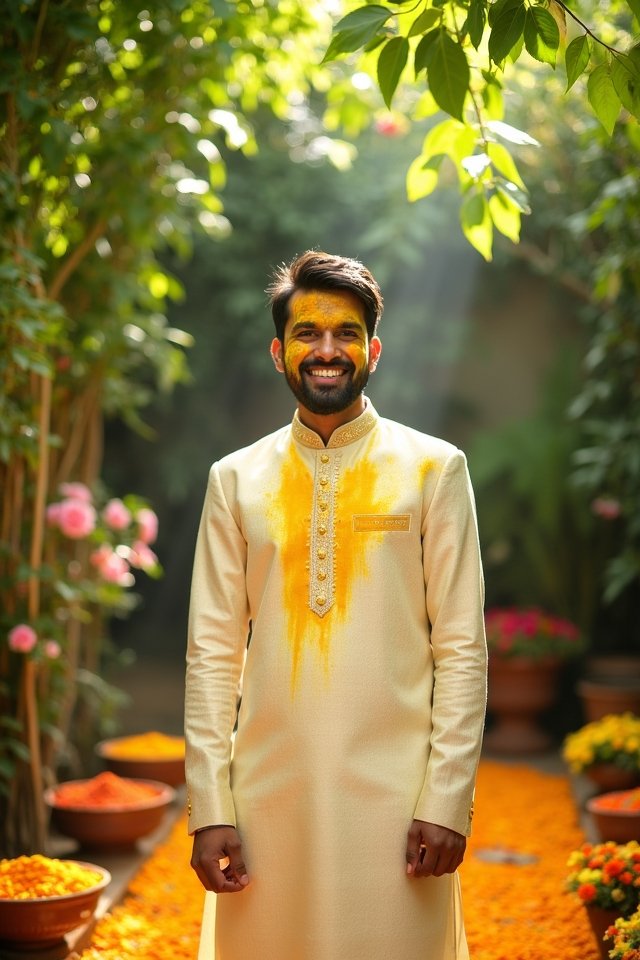 creative haldi ritual ideas