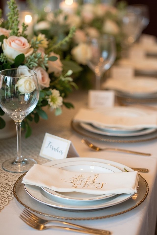creative personalized table cards