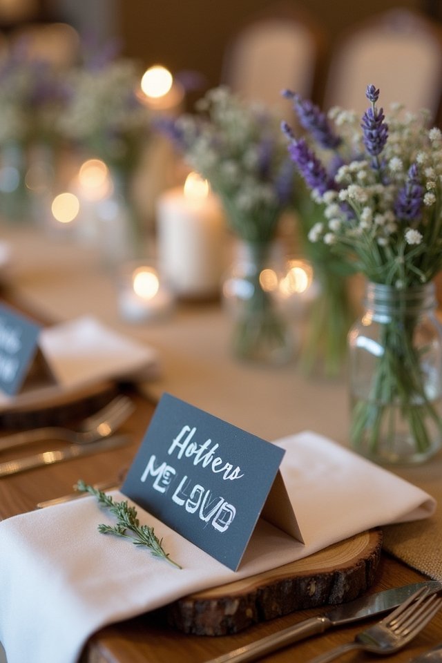 creative personalized wedding decor