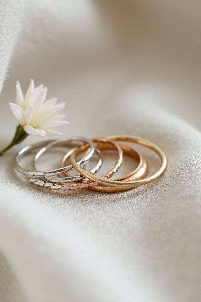 creative ring layering styles