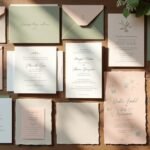creative simple wedding invitations