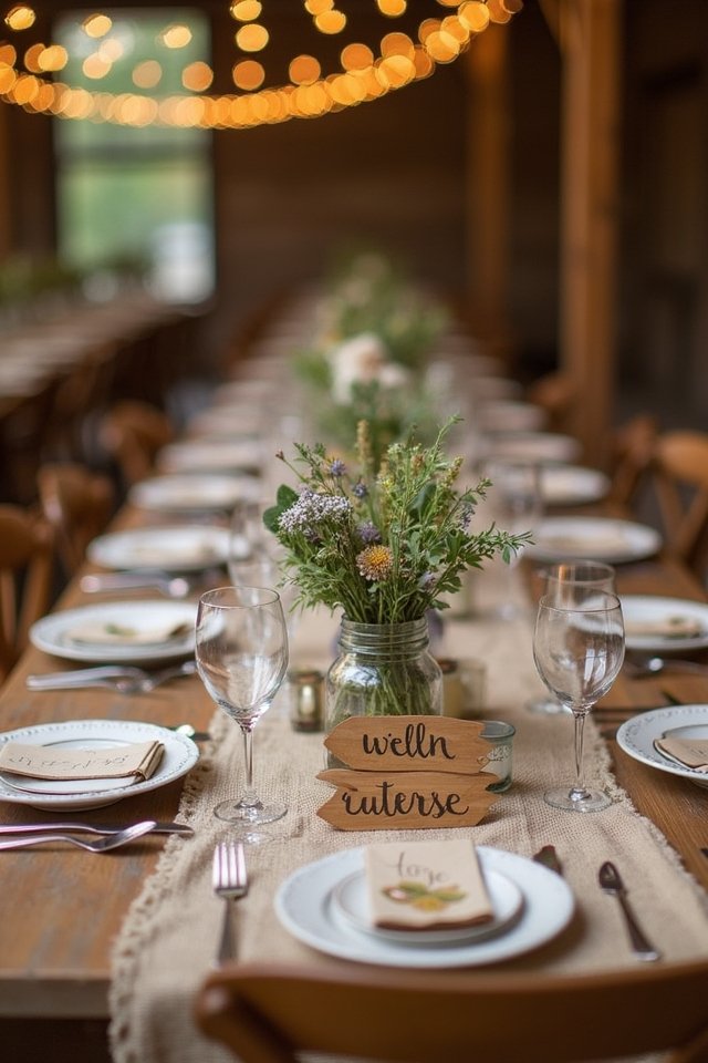 creative table name signs