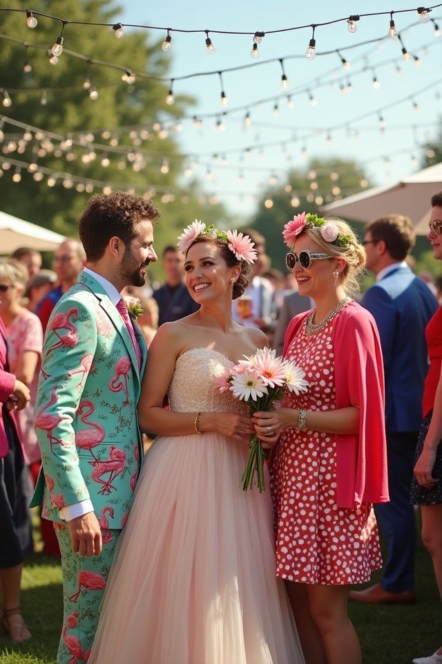 creative themed guest outfits