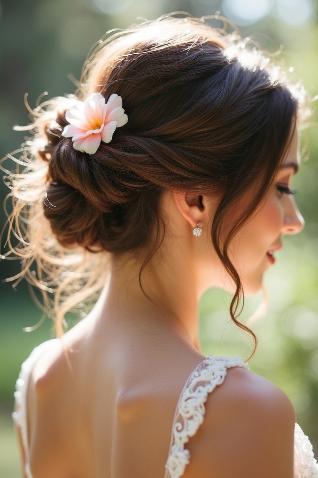 creative variations of messy bun