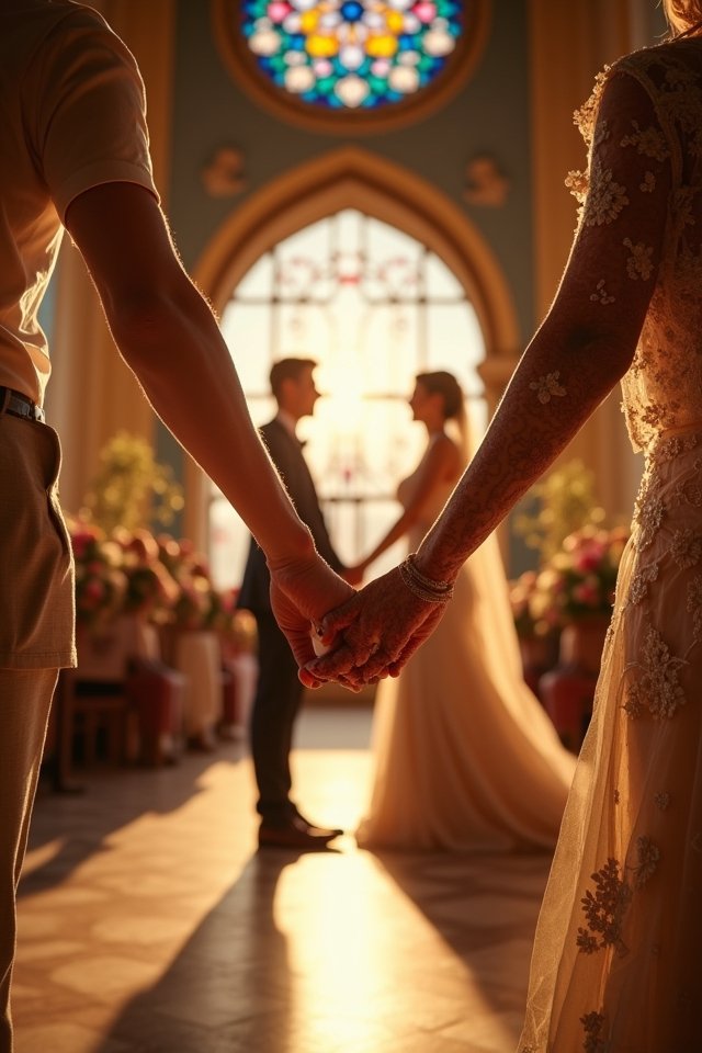 creative wedding photography angles