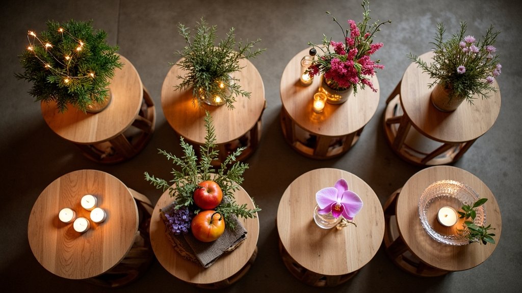 creative wedding table decor