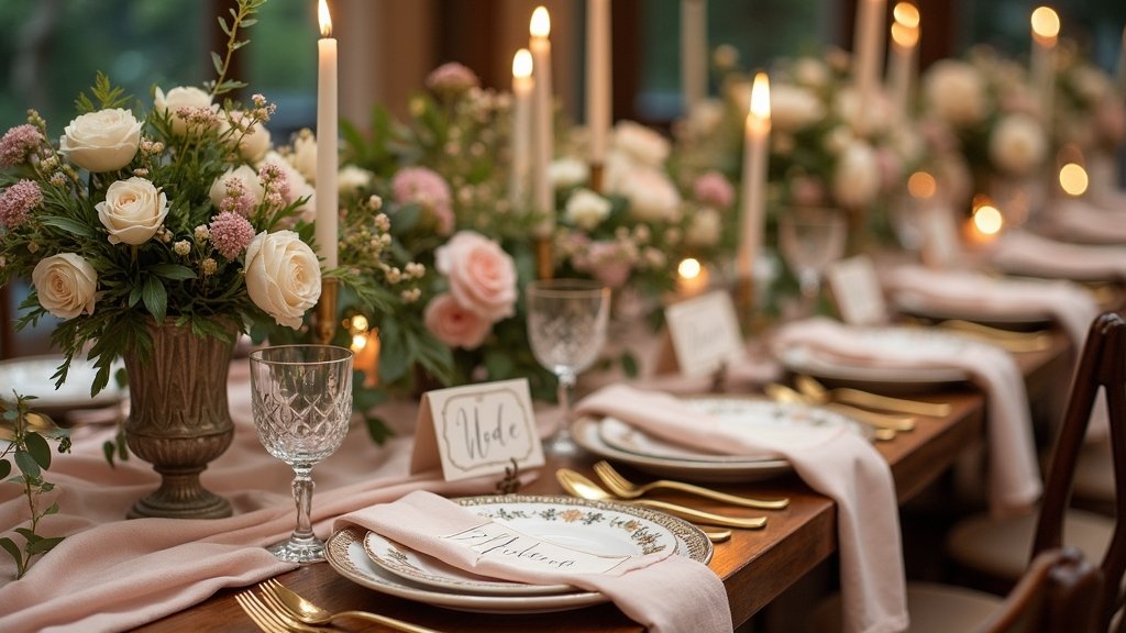 creative wedding table settings