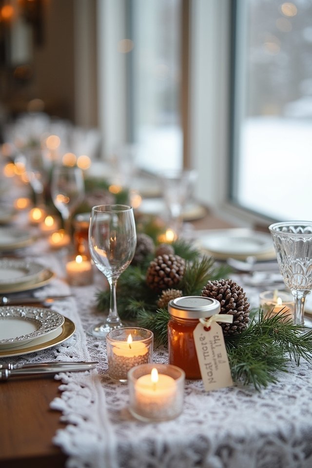 creative winter wedding favors
